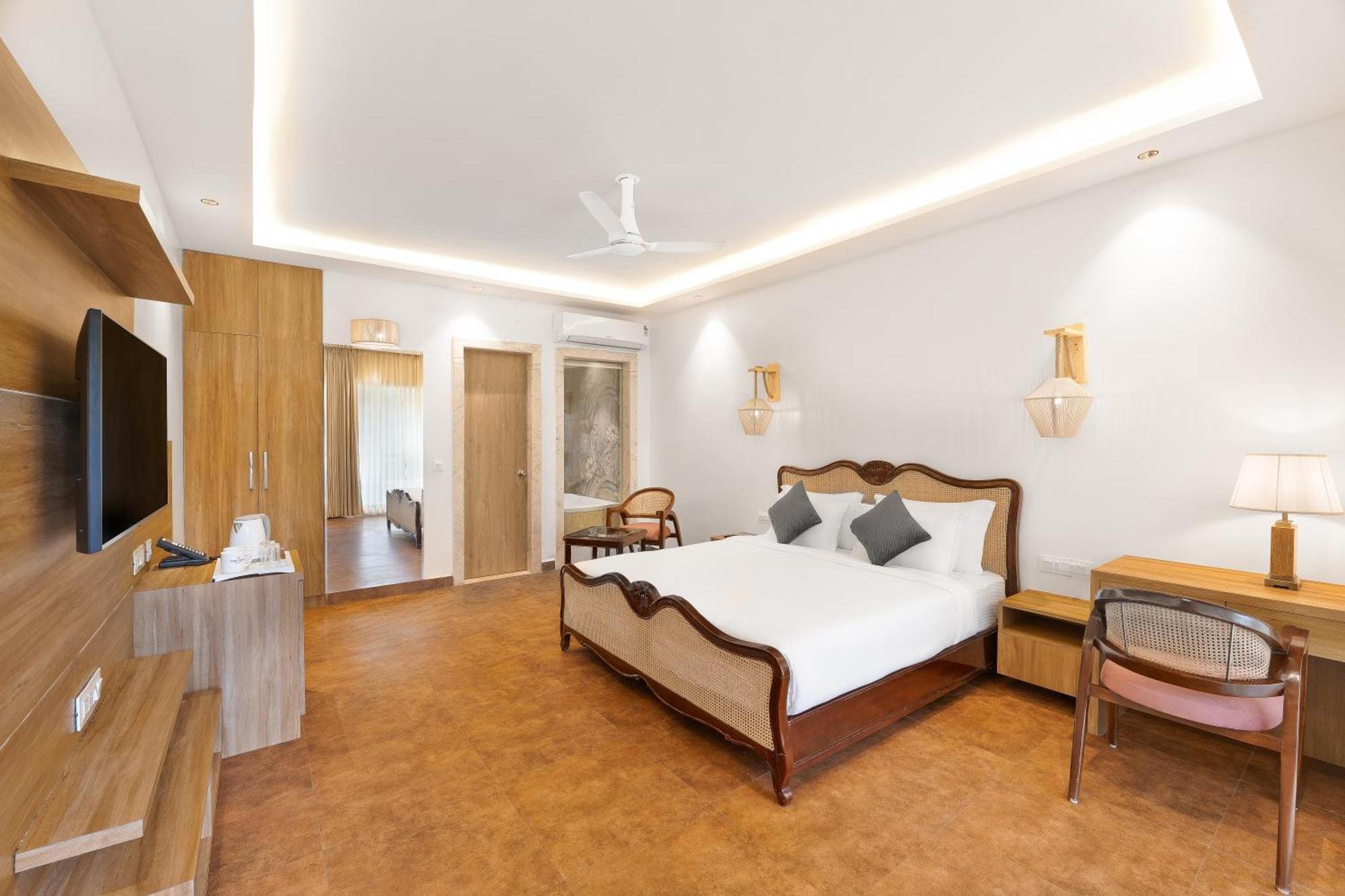 White Wharf Beach Resort Morjim Goa Exterior photo